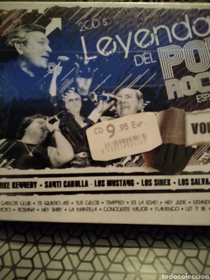 CDs de m&uacute;sica: DOBLE CD PRECINTADO-LEYENDAS DEL POP ROCK ESPA&Ntilde;OL VOL.10