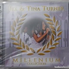 CDs de Música: IKE & TINA TURNER - MILLENIUM COLLECTION - 2CDS - NUEVO Y PRECINTADO. Lote 356366200