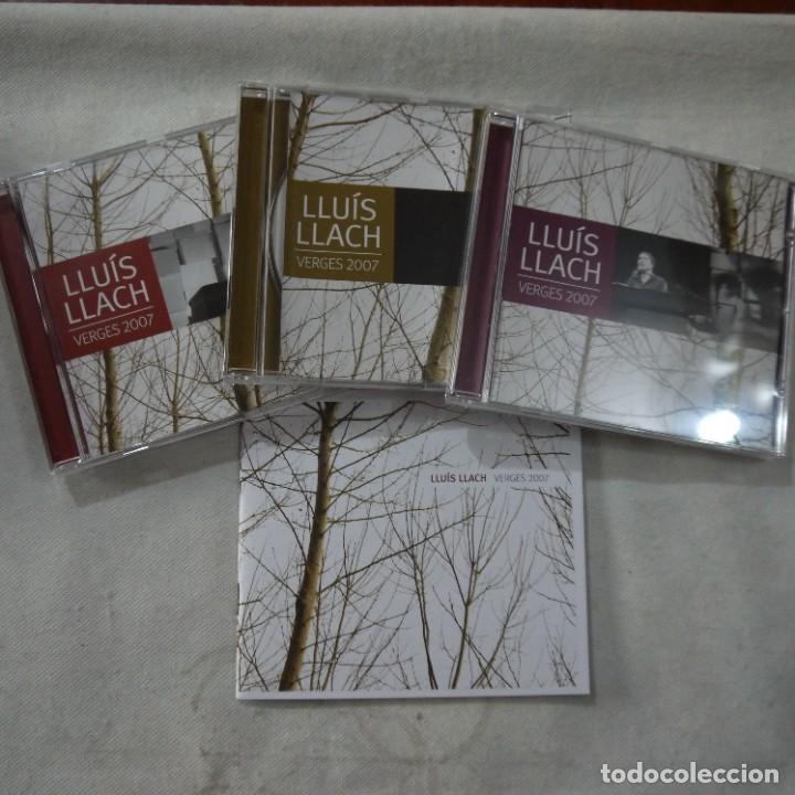 CDs de m&uacute;sica: LLU&Iacute;S LLACH - VERGES 2007 - PACK CON 3 CD+LIBRETO - Foto 2