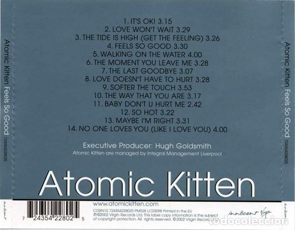 CDs de m&uacute;sica: Atomic Kitten - Feels do Good - Foto 2