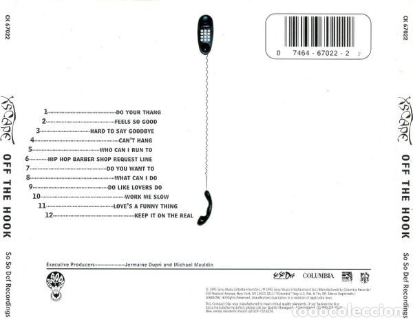 CDs de m&uacute;sica: Xscape - Off the hook - Foto 2