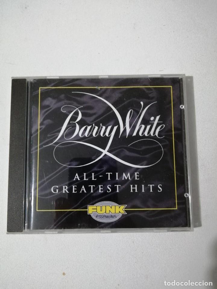 CDs de m&uacute;sica: CD BARRY WHITE. ALL TIME - Foto 1
