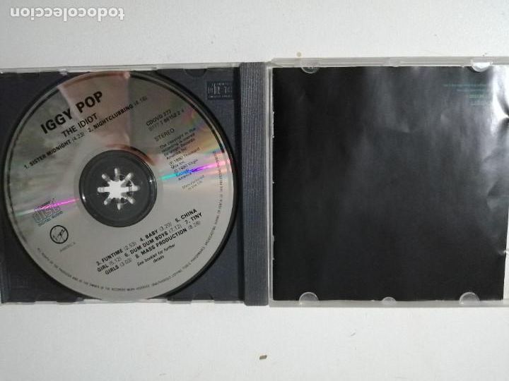 CDs de m&uacute;sica: CD IGGY POP. THE IDIOT - Foto 3
