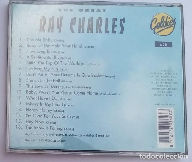 CDs de m&uacute;sica: THE GREAT RAY CHARLES - Foto 2