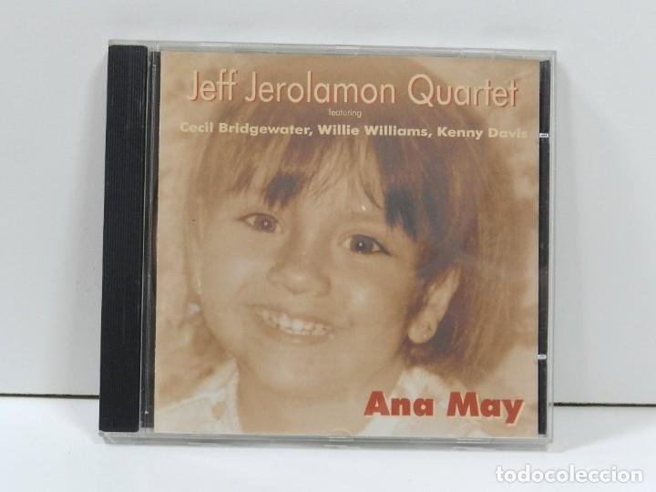 Music CDs: DISCO CD. Jeff Jerolamon Quartet &ndash; Ana May. COMPACT DISC.
