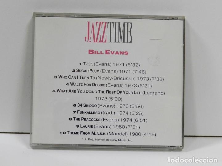 CDs de m&uacute;sica: DISCO CD. Bill Evans &ndash; Jazz Time. COMPACT DISC. - Foto 2