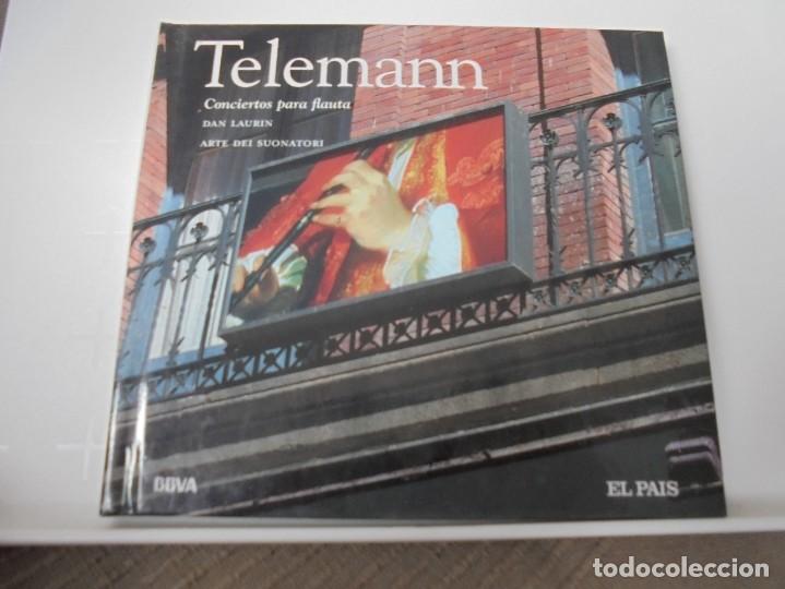 CDs de m&uacute;sica: TELEMANN. CONCIERTOS PARA FLAUTA. COMPACTO. - Foto 1