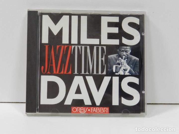 CDs de m&uacute;sica: DISCO CD. Miles Davis &ndash; Jazz Time. COMPACT DISC. - Foto 1
