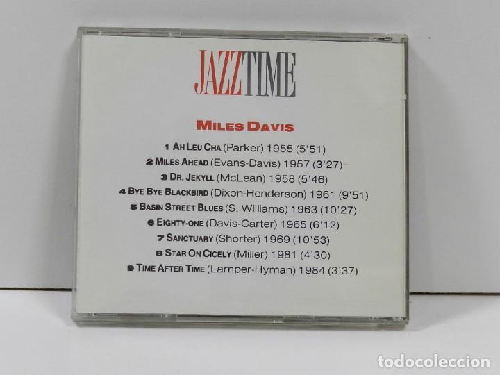 CDs de m&uacute;sica: DISCO CD. Miles Davis &ndash; Jazz Time. COMPACT DISC. - Foto 2