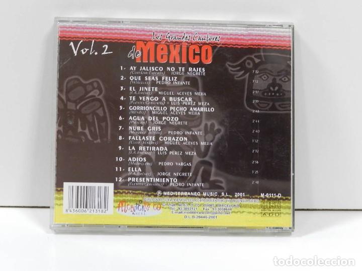 CDs de m&uacute;sica: DISCO CD. Los Grandes Cantores De M&eacute;xico. COMPACT DISC. - Foto 2
