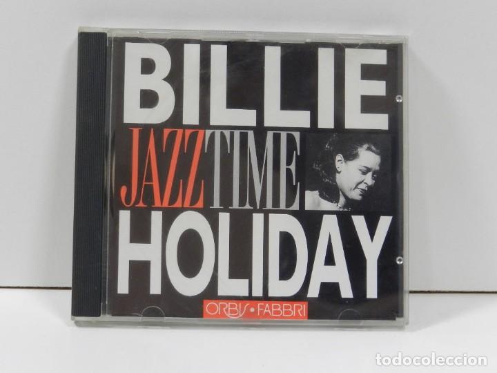 CDs de m&uacute;sica: DISCO CD. Billie Holiday &ndash; Jazz Time. COMPACT DISC. - Foto 1