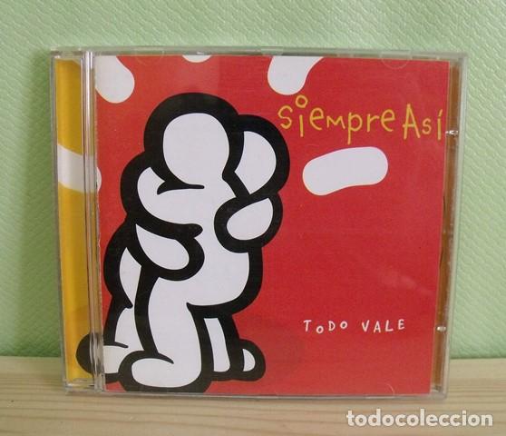 CDs de m&uacute;sica: CD Todo vale - Siempre As&iacute; - Foto 2