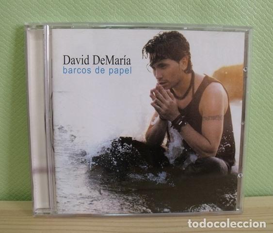 CDs de m&uacute;sica: CD Barcos de papel - David DeMar&iacute;a - Foto 1