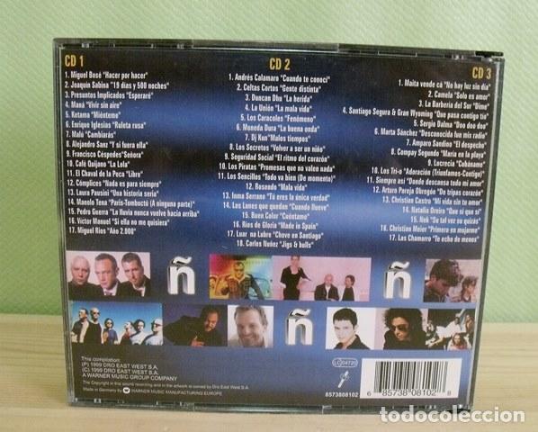 CDs de m&uacute;sica: &Aacute;lbum 3 CDs Los &Eacute;xitos del A&ntilde;o &Ntilde; - Foto 2