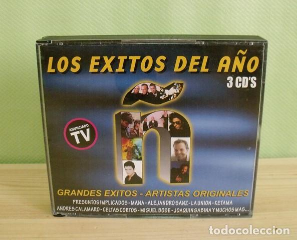 CDs de m&uacute;sica: &Aacute;lbum 3 CDs Los &Eacute;xitos del A&ntilde;o &Ntilde; - Foto 1