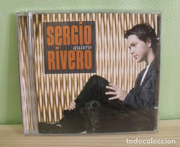 CDs de m&uacute;sica: CD Quiero - Sergio Rivero - Foto 3