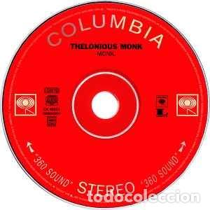 CDs de m&uacute;sica: THELONIUS MONK - &rdquo; MONK &rdquo; - CD 2002 - Foto 3