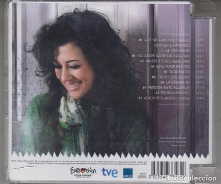 CDs de m&uacute;sica: Luc&iacute;a P&eacute;rez cd Cruzo los dedos 2011 - Foto 2