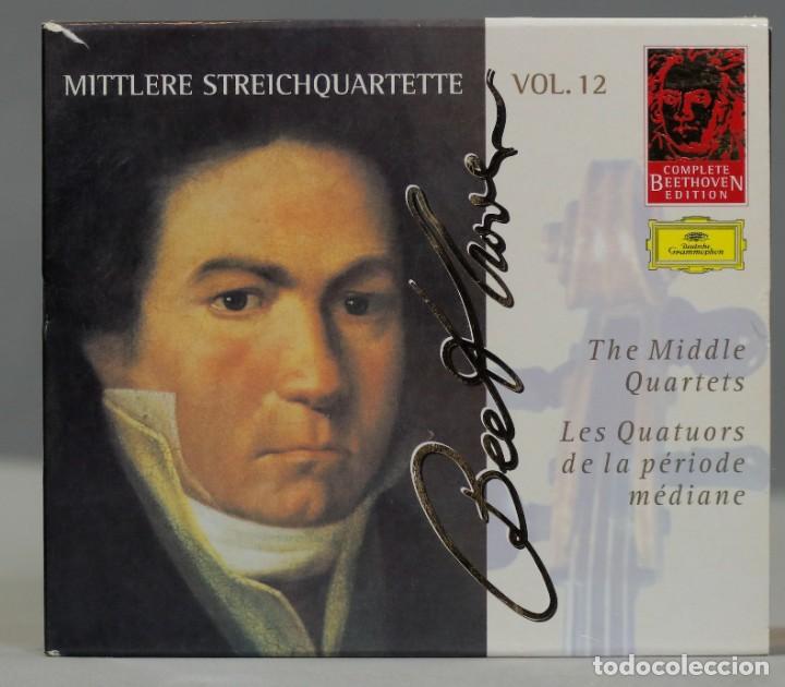 CDs de m&uacute;sica: CAJA CD. Beethoven. THE MIDDLE QUARTETS. VOL. 12 - Foto 1