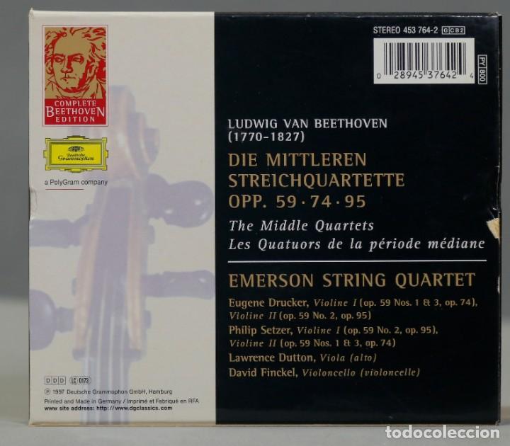 CDs de m&uacute;sica: CAJA CD. Beethoven. THE MIDDLE QUARTETS. VOL. 12 - Foto 2
