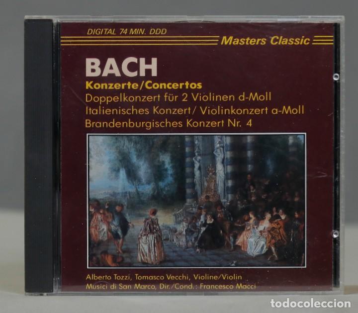 CDs de m&uacute;sica: CD. BACH. CONCERTOS. MACCI - Foto 1