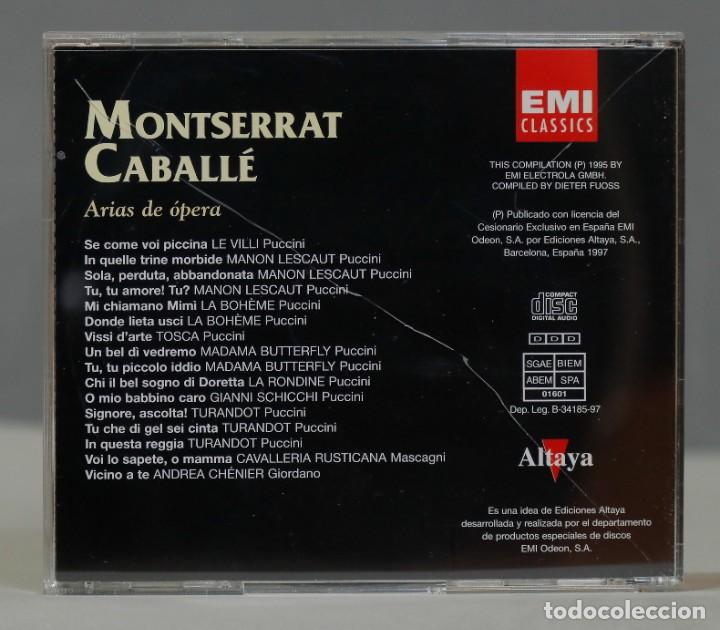 CDs de m&uacute;sica: CD. Montserrat Caball&eacute; &ndash; Arias De &Oacute;pera - Foto 2