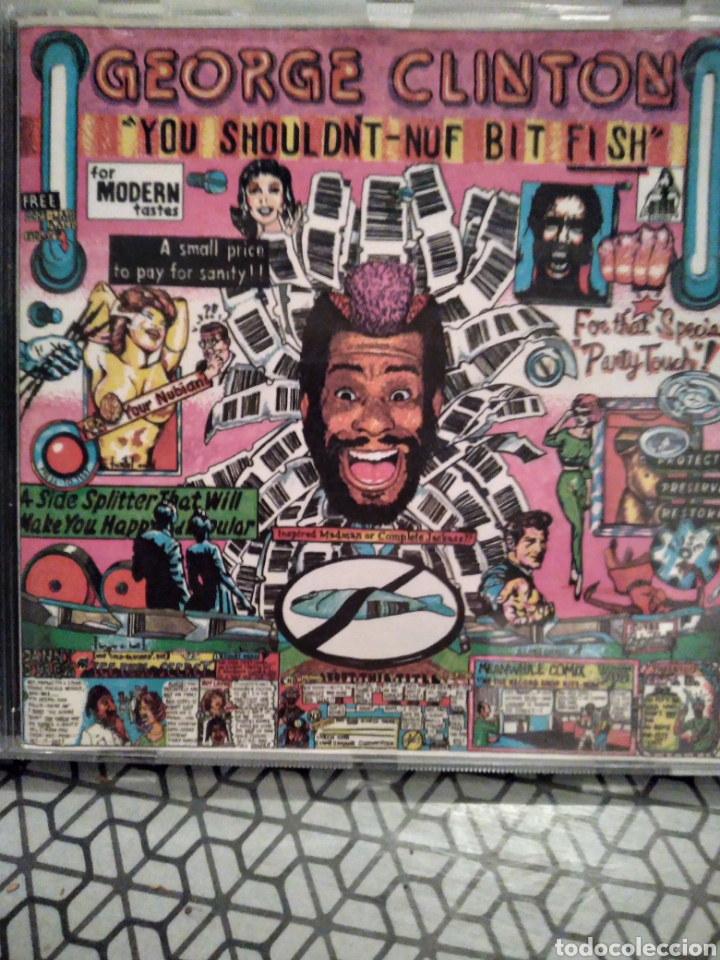 CD de M&uacute;sica: CD-GEORGE CLINTON-YOU SHOUL DN'T NUF BIT FISH-FUNK-SOUL-HIP HOP-ELECTRONIC-ELECTRO-
