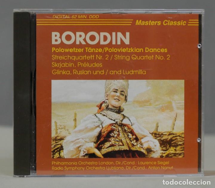CDs de m&uacute;sica: CD. Borodin - Polovietzkian Dances. NANUT - Foto 1