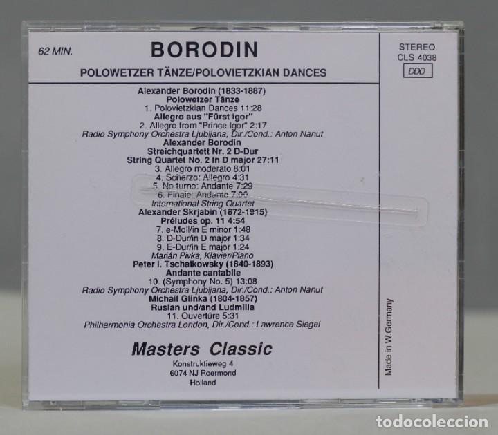 CDs de m&uacute;sica: CD. Borodin - Polovietzkian Dances. NANUT - Foto 2