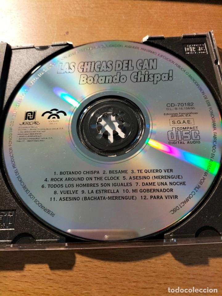 CDs de m&uacute;sica: RAR CD. LAS CHICAS DEL CAN. BOTANDO CHISPA!. MADE IN SPAIN - Foto 2