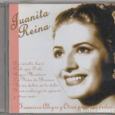 CD de Música: JUANITA REINA - ”FRANCISCO ALEGRE” Y OTROS PRIMEROS EXITOS / CD ALBUM 2000 / BUEN ESTADO RF-11788. Lote 356821125