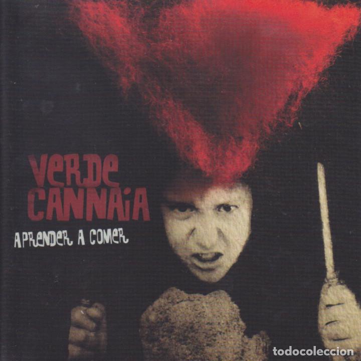 CDs de m&uacute;sica: VERDE CANNAIA - APRENDER A COMER (CD) 2010 - Foto 1