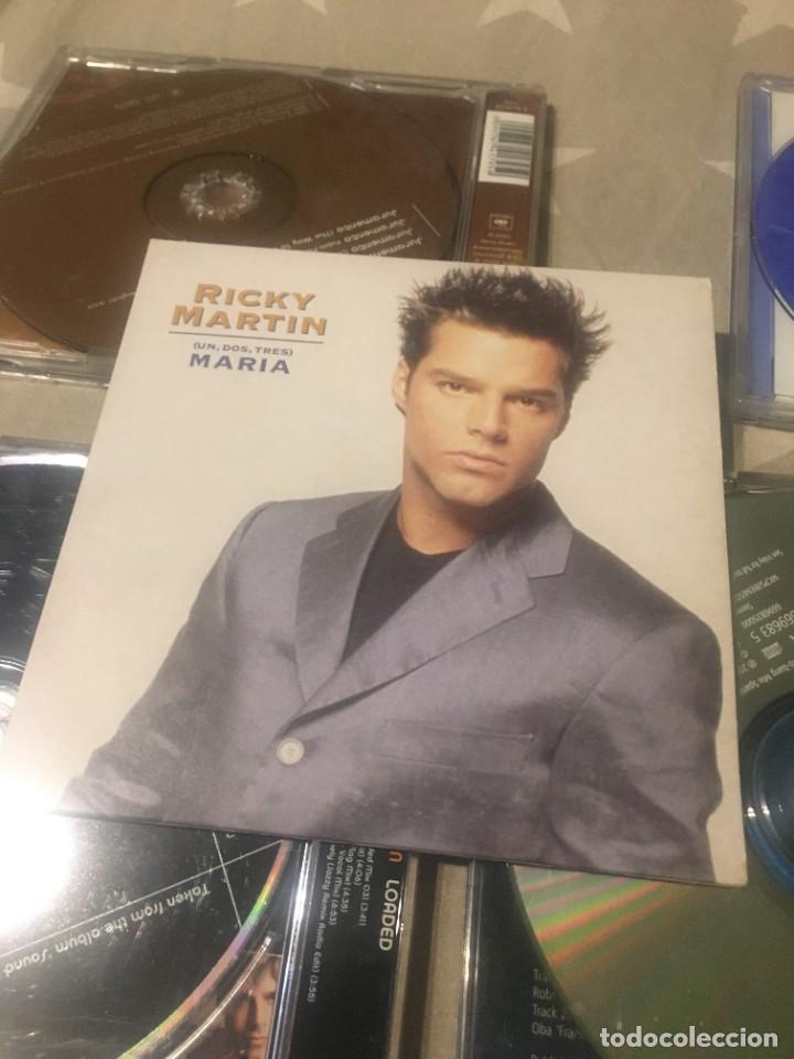 CDs de m&uacute;sica: Ricky Martin x 7 lote pack maxis - Foto 3