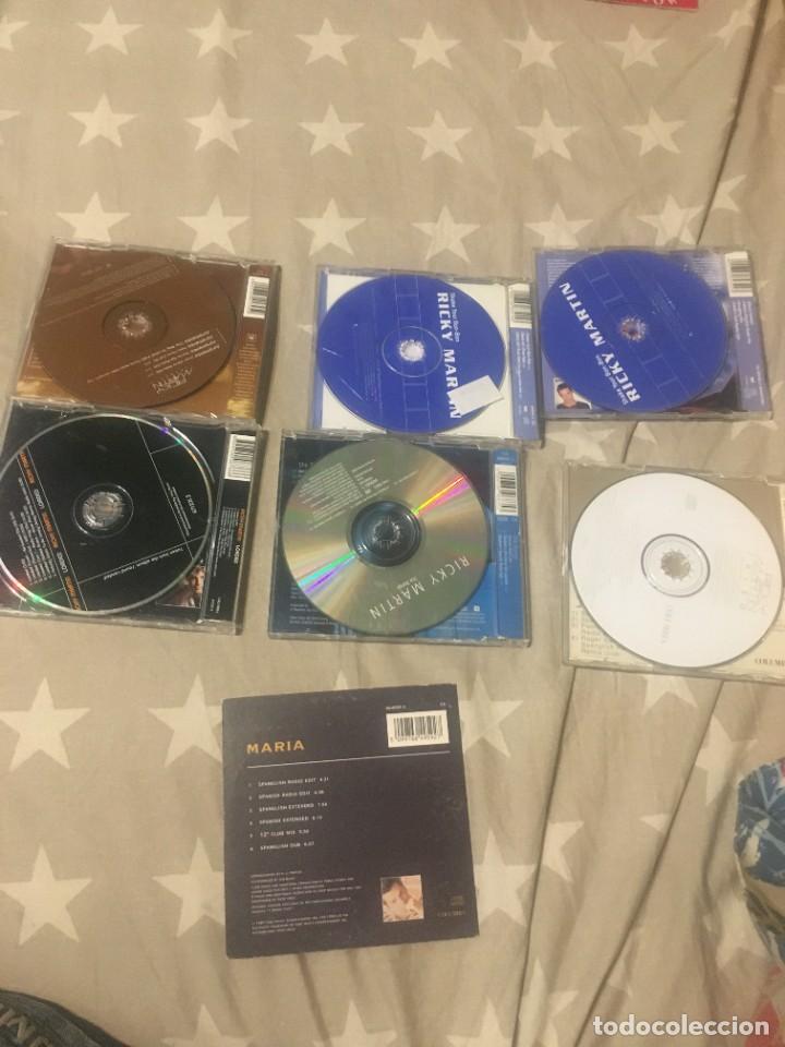 CDs de m&uacute;sica: Ricky Martin x 7 lote pack maxis - Foto 4