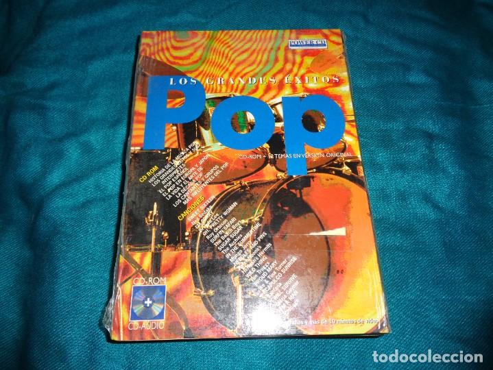 CDs de m&uacute;sica: LOS GRANDES EXITOS : POP. CD-ROM+ CD AUDIO. PRECINTADO - Foto 1