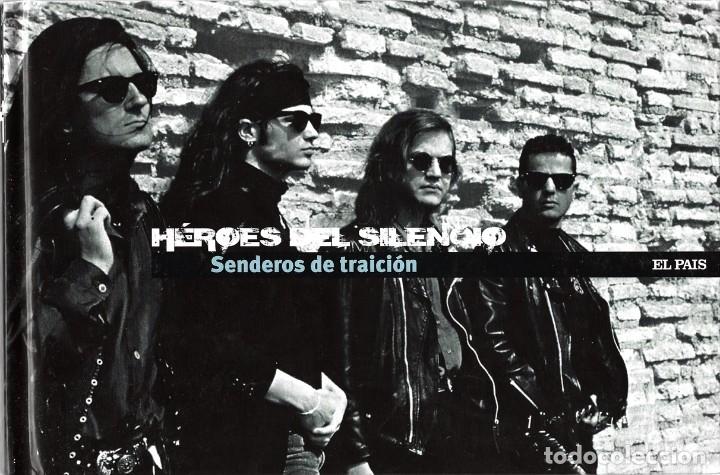 CDs de m&uacute;sica: H&Eacute;ROES DEL SILENCIO SENDEROS DE TRAICI&Oacute;N (LIBRO CD) - Foto 1