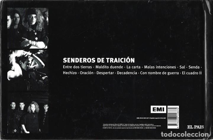 CDs de m&uacute;sica: H&Eacute;ROES DEL SILENCIO SENDEROS DE TRAICI&Oacute;N (LIBRO CD) - Foto 2
