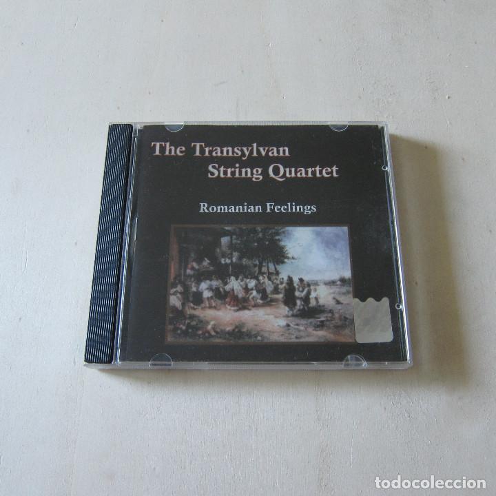 CDs de m&uacute;sica: THE TRANSYLVAN STRING QUARTET - ROMANIAN FEELINGS - CD - Foto 1