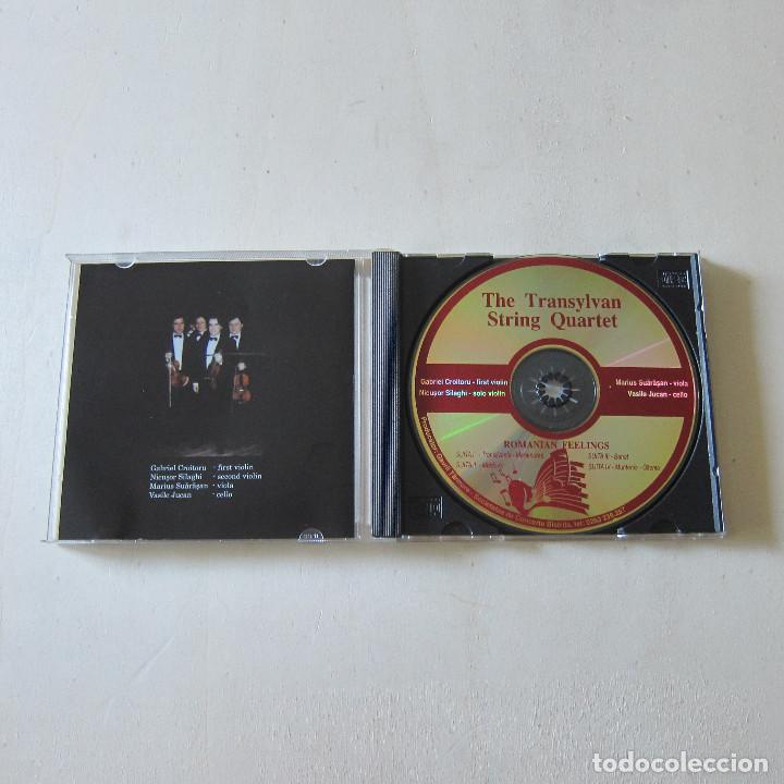 CDs de m&uacute;sica: THE TRANSYLVAN STRING QUARTET - ROMANIAN FEELINGS - CD - Foto 3