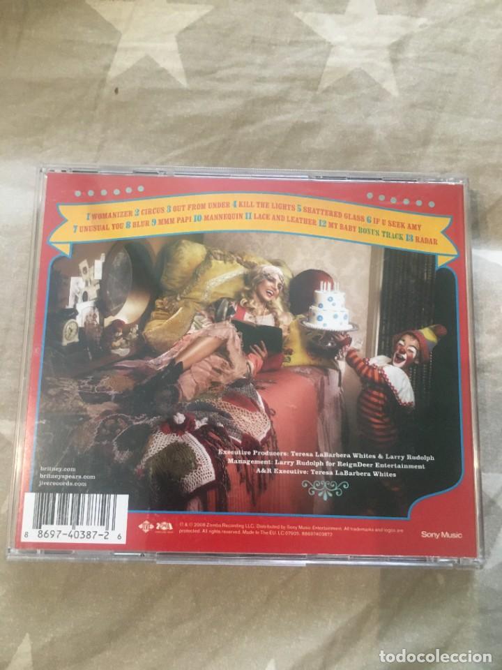 CDs de m&uacute;sica: Britney Spears &ndash; Circus - Foto 3