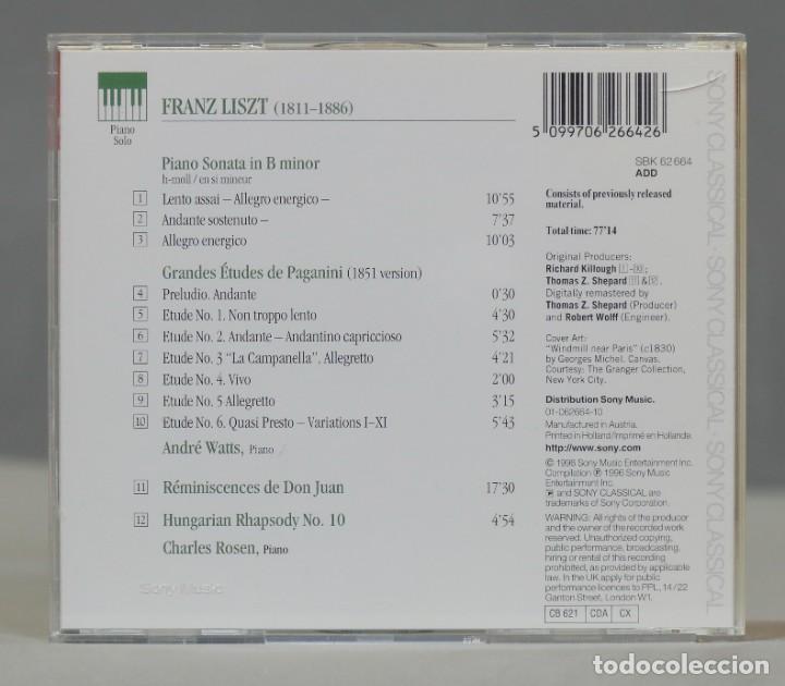 CDs de m&uacute;sica: CD. LISZT. ROSEN - Foto 2