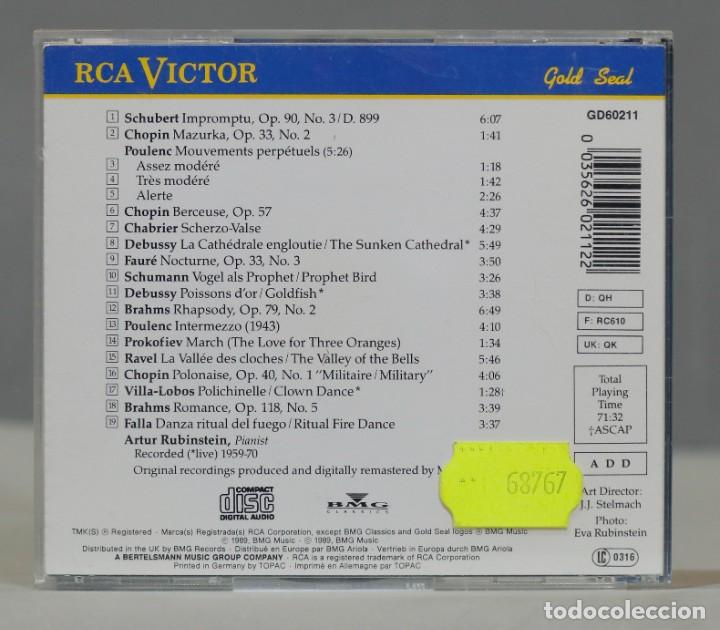 CDs de m&uacute;sica: CD. Rubinstein &ndash; Highlights From The Rubinstein Collection - Foto 2