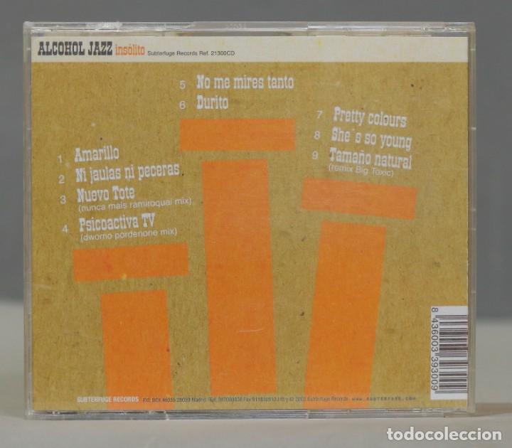 CDs de m&uacute;sica: CD. Alcohol Jazz &ndash; Ins&oacute;lito - Foto 2