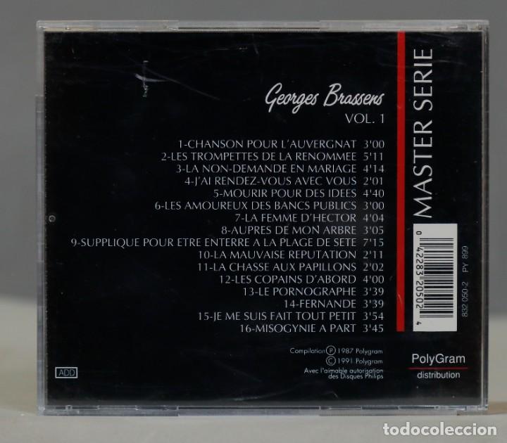 CDs de m&uacute;sica: CD. Georges Brassens &ndash; Vol. 1 - Foto 2