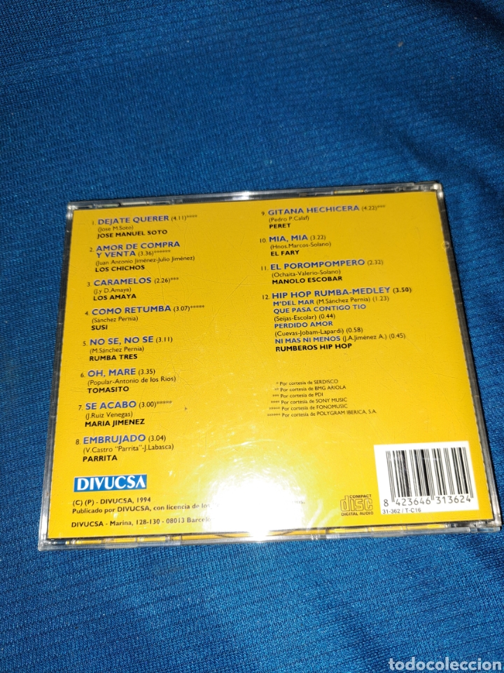 CDs de m&uacute;sica: CD 100% RUMBA VOL. 2 , 1994 - Foto 2