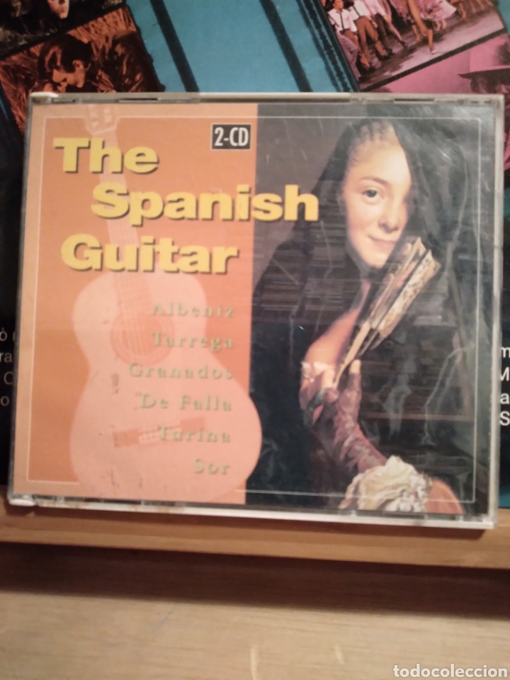 Musik-CDs: DOBLE CD-ALBENIZ-TARREGA-GRANADOS-DE FALLA TURINA-SOR-SPANISH GUITAR-
