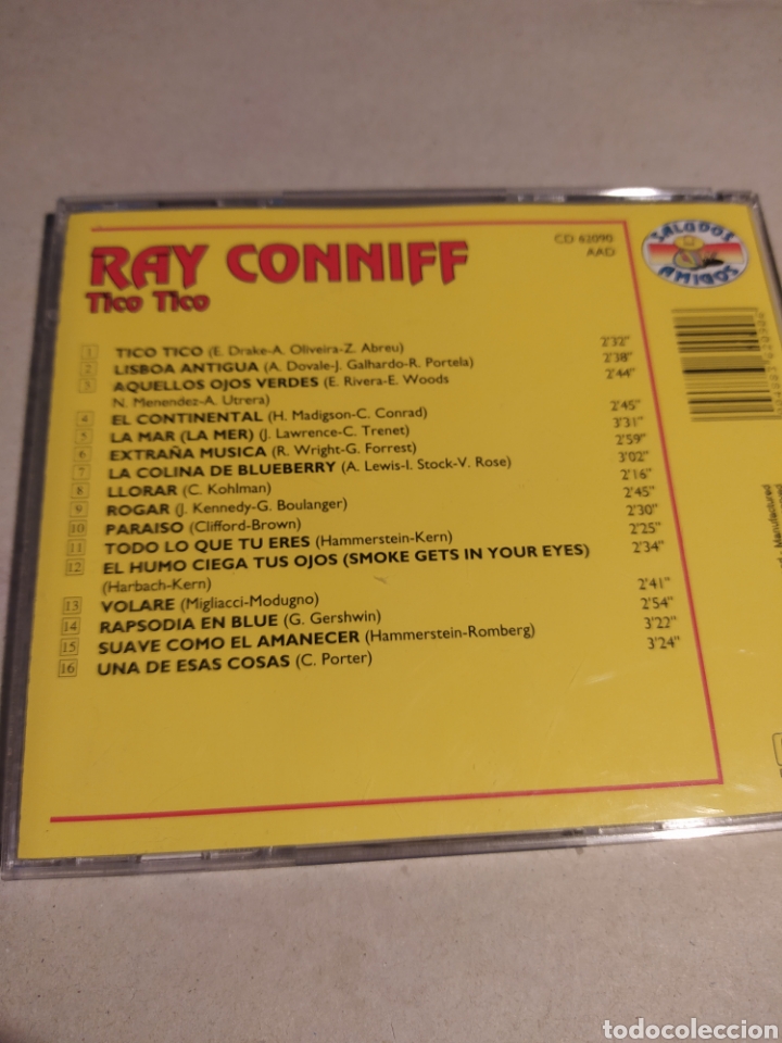 CDs de m&uacute;sica: CD Ray conniff - tico tico - Foto 2