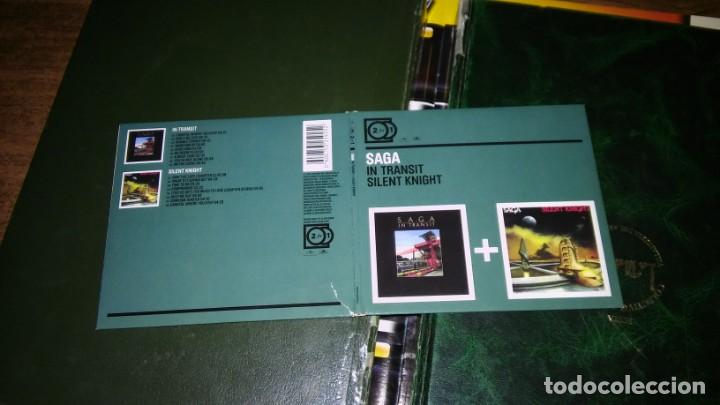 CDs de m&uacute;sica: SAGA - IN TRANSIT + SILENT LNIGHT (2CD DIGIPACK) - Foto 1