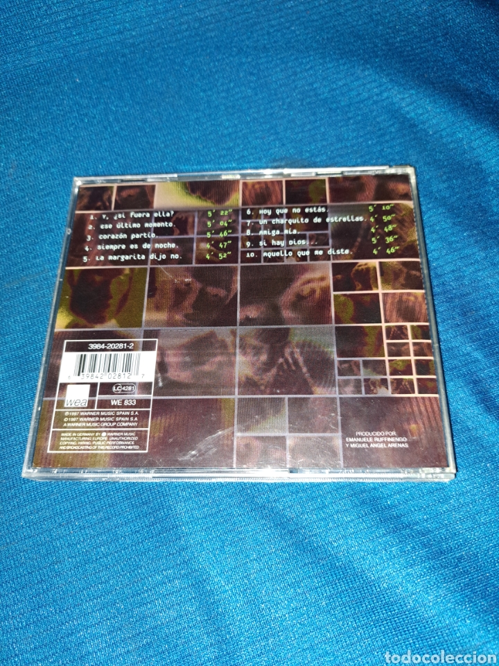 CDs de m&uacute;sica: CD ALEJANDRO SANZ. M&Aacute;S. 1997 - Foto 2