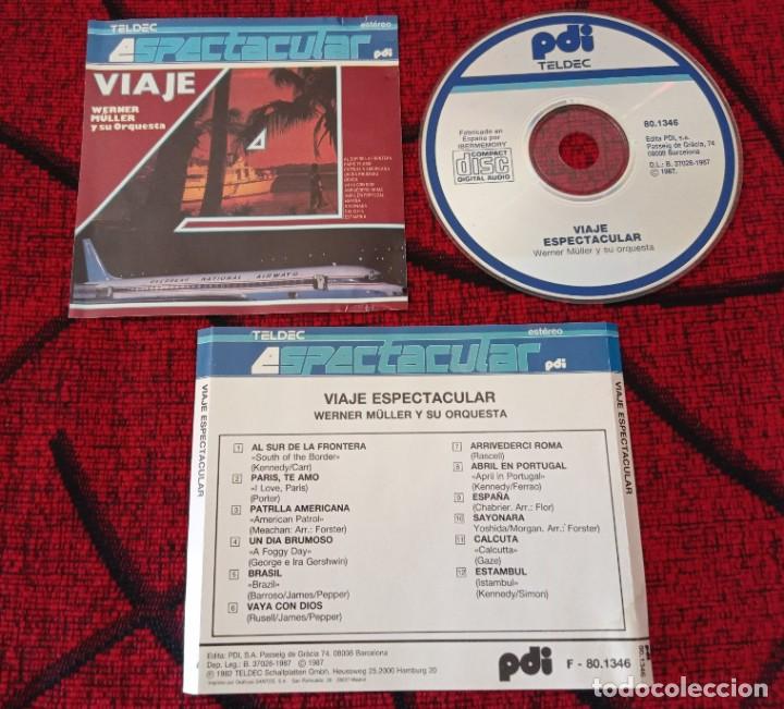 CDs de m&uacute;sica: WERNER MULLER & ORQUESTA ** Viaje ** CD ORIGINAL 1987 - Foto 1